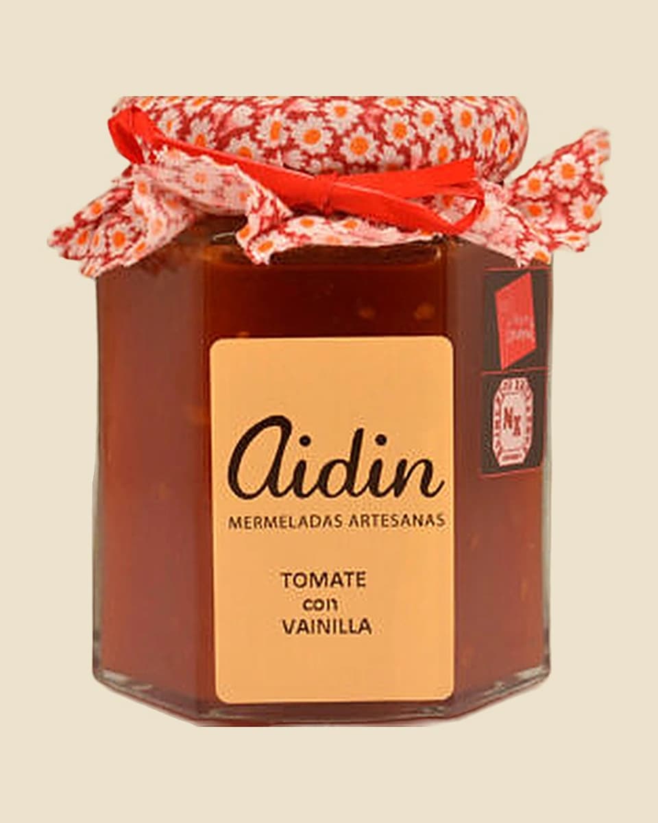 AIDIN confiture de tomate à la vanille